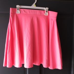 Nwot PINK VS Large Hot Pink Skirt